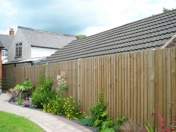 6 Foot (1.8m) Fence Panels Overlap & Closeboard (LOCAL PICKUP / DELIVERY ONLY)