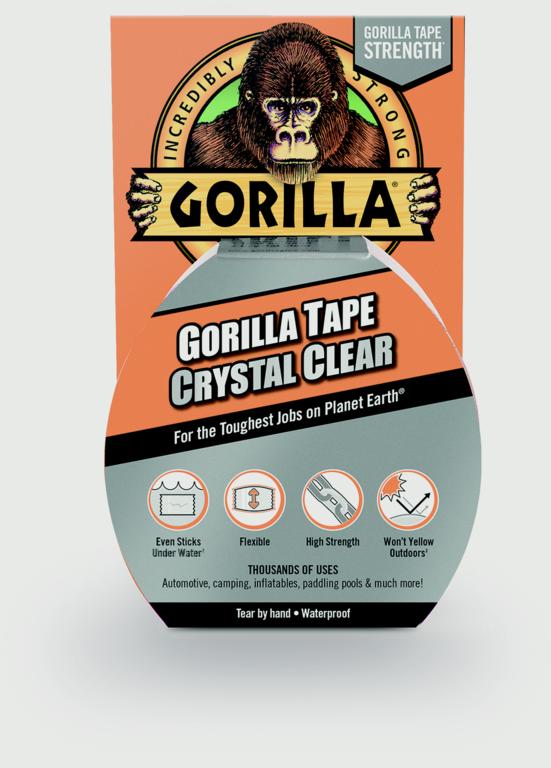 Gorilla Glue - Gorilla Tape - Crystal Clear