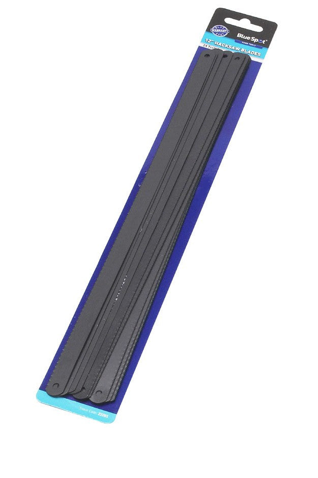 BlueSpot - 10 PCE 300mm (12") Hacksaw Blade Set