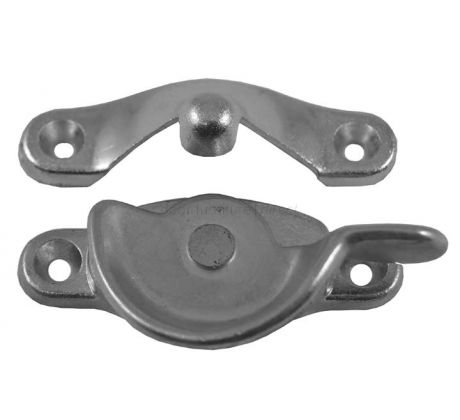 Box of 10 Kenrick Sash Fitch Fastener Zinc Plated No.1