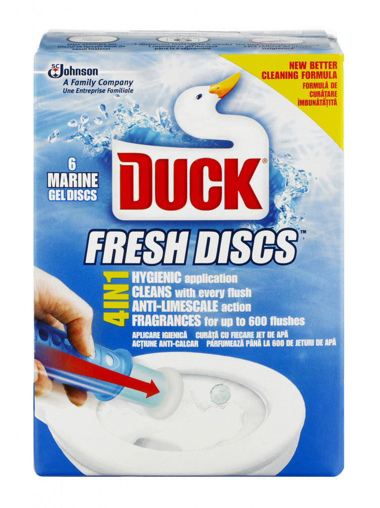 Johnson - Duck Fresh Toilet Discs Starter Pack - Lime & Marine