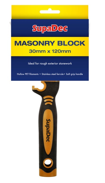 SupaDec - Masonry Block Brush - 30mm x 120mm
