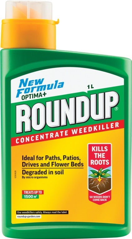Roundup Optima+ Concentrate Total Weed Killer - 210 ml & 540 ml & 1 Litre