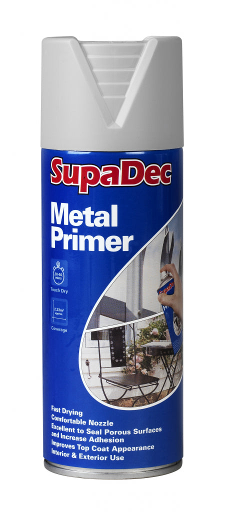 SupaDec Metal Primer Spray Paint - 400ml