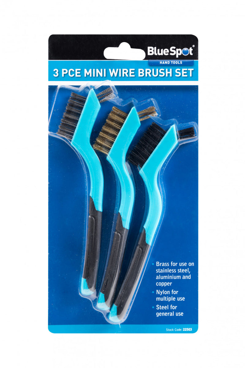 Miniature Wire Brush 3 piece set (22503)