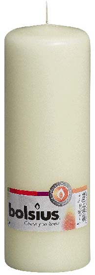 Bolsius - Pillar/ Church Candle - Ivory - 200 mm x 68 mm
