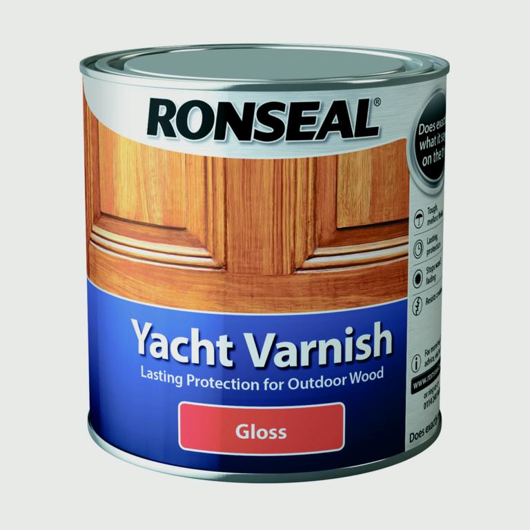 Ronseal - Yacht Varnish -  250 ml, 500 ml & 1 l - Gloss finish