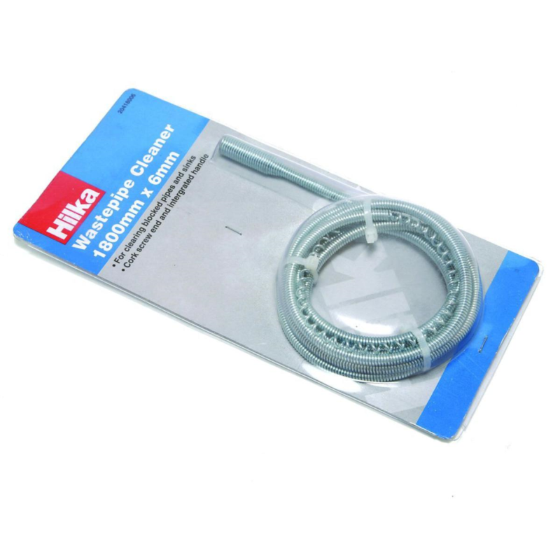 Hilka Wastepipe Cleaner 1.8m x 6mm