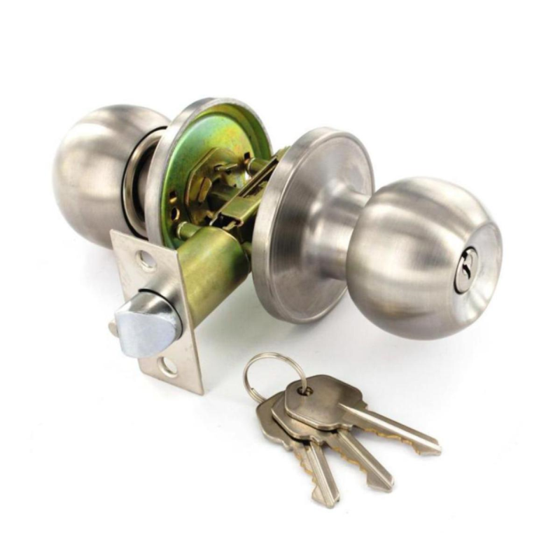 Securit Entrance Lock Stainless Steel Knob Set 60/70mm (S2953)