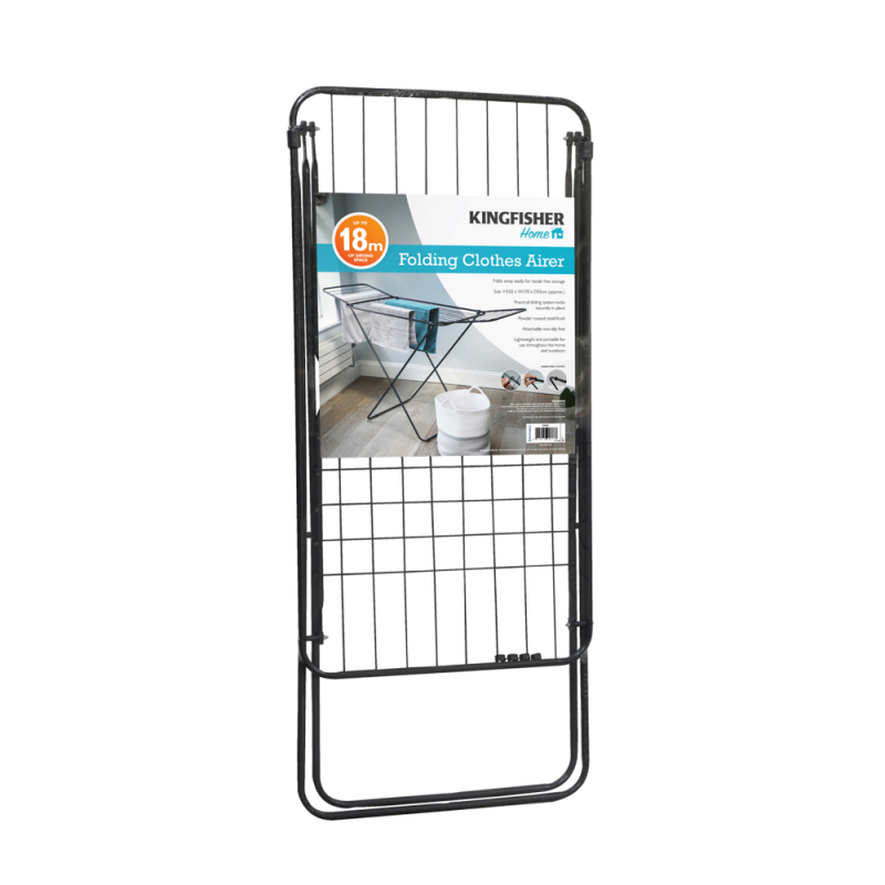 Kingfisher Foldable Clothes Airer (CD203)