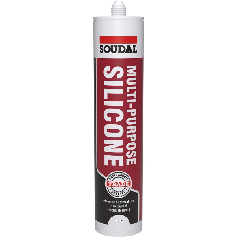 Soudal Multi-Purpose Silicone Brown 270ml