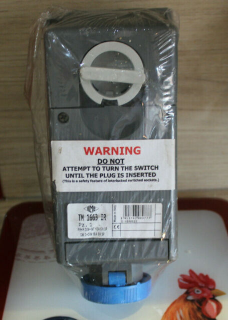 Switched Interlock Socket ILME IP67 TM1663 IR REF22