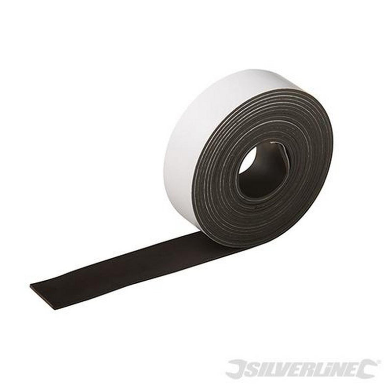 Silverline Magnetic Tape - 25mm x 3m