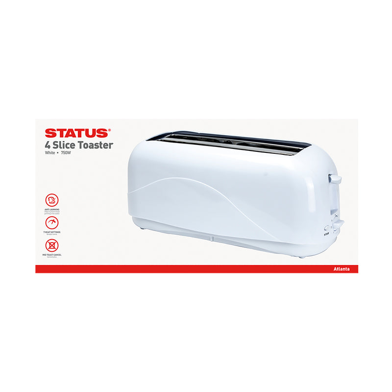 4 Slice Toaster -1300 watt