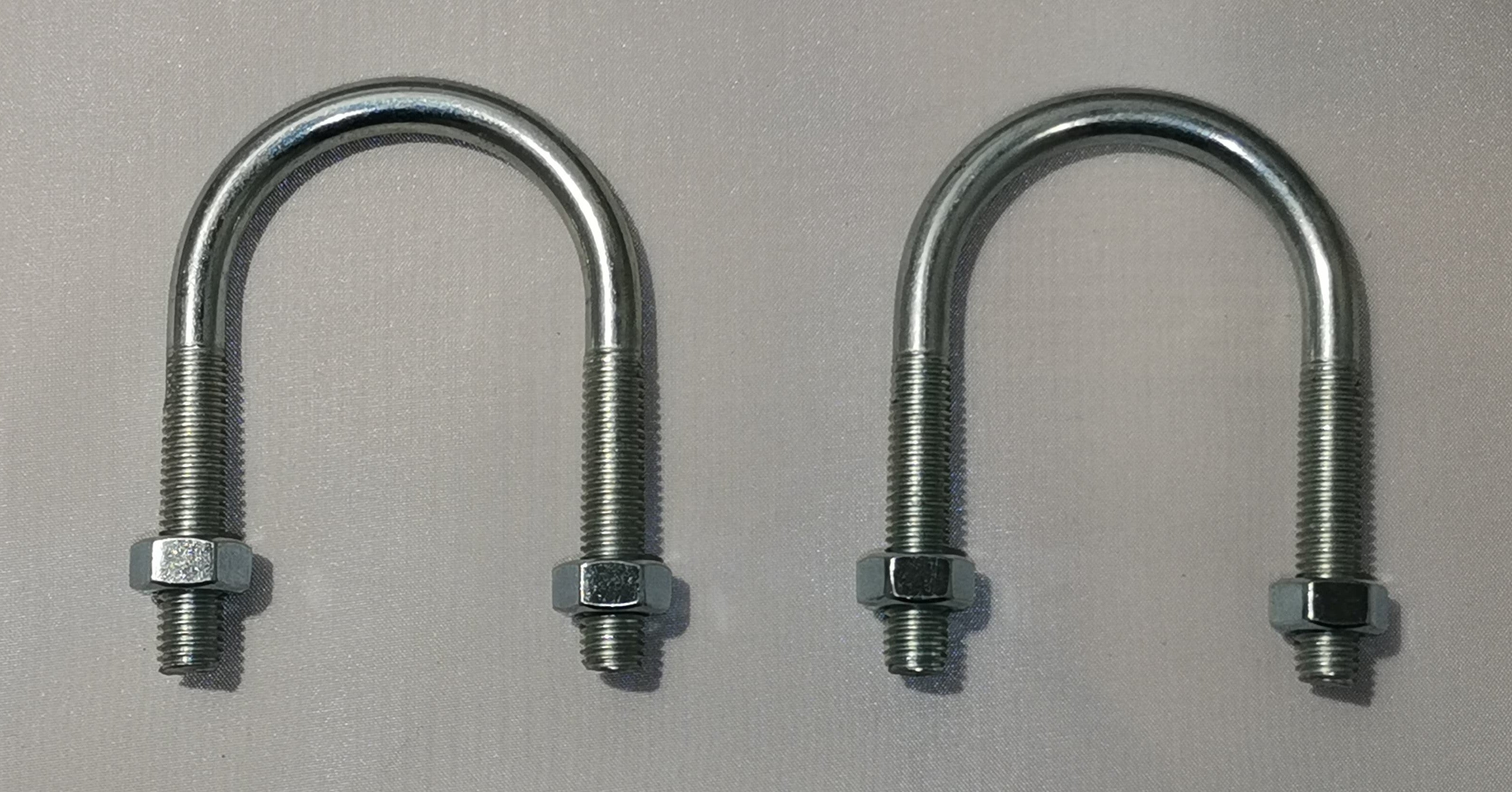 U-Bolts - Zinc Plated - 15 mm, 20 mm, 25 mm &, 32 mm