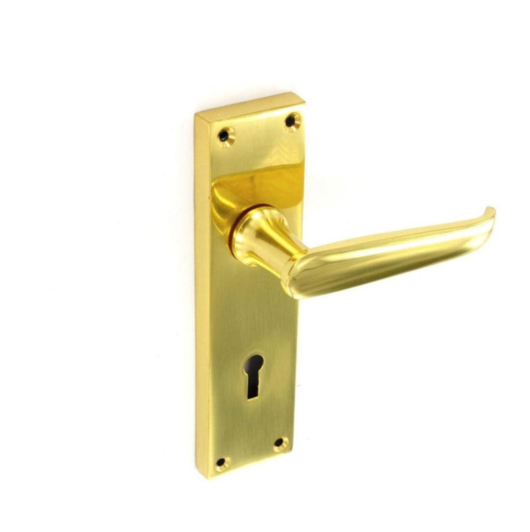 Victorian Lock Handles - 150mm (6") (S2200)