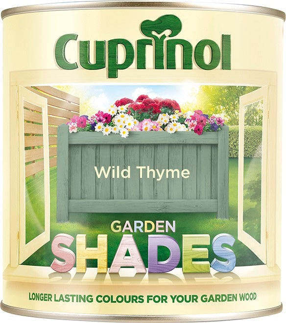 Cuprinol Garden Shades - Outdoor Garden Paint - 2.5 litres - Minor damage to cans