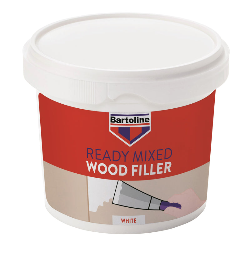 Ready Mixed Wood Filler - 500g - White & Brown