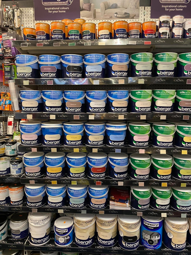 Brand New Berger Paint Range Now Available