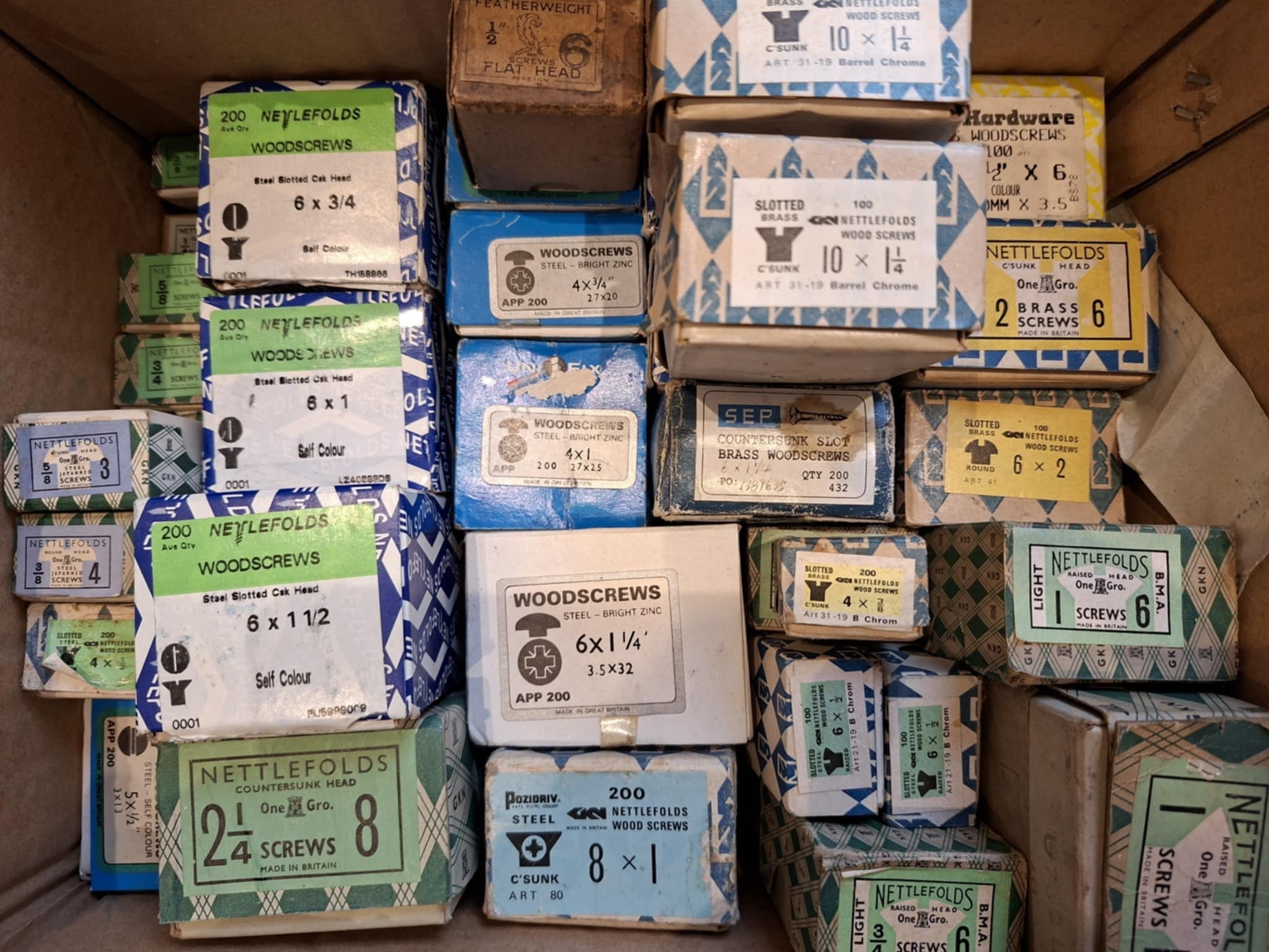 Nettlefolds & Vintage Screws