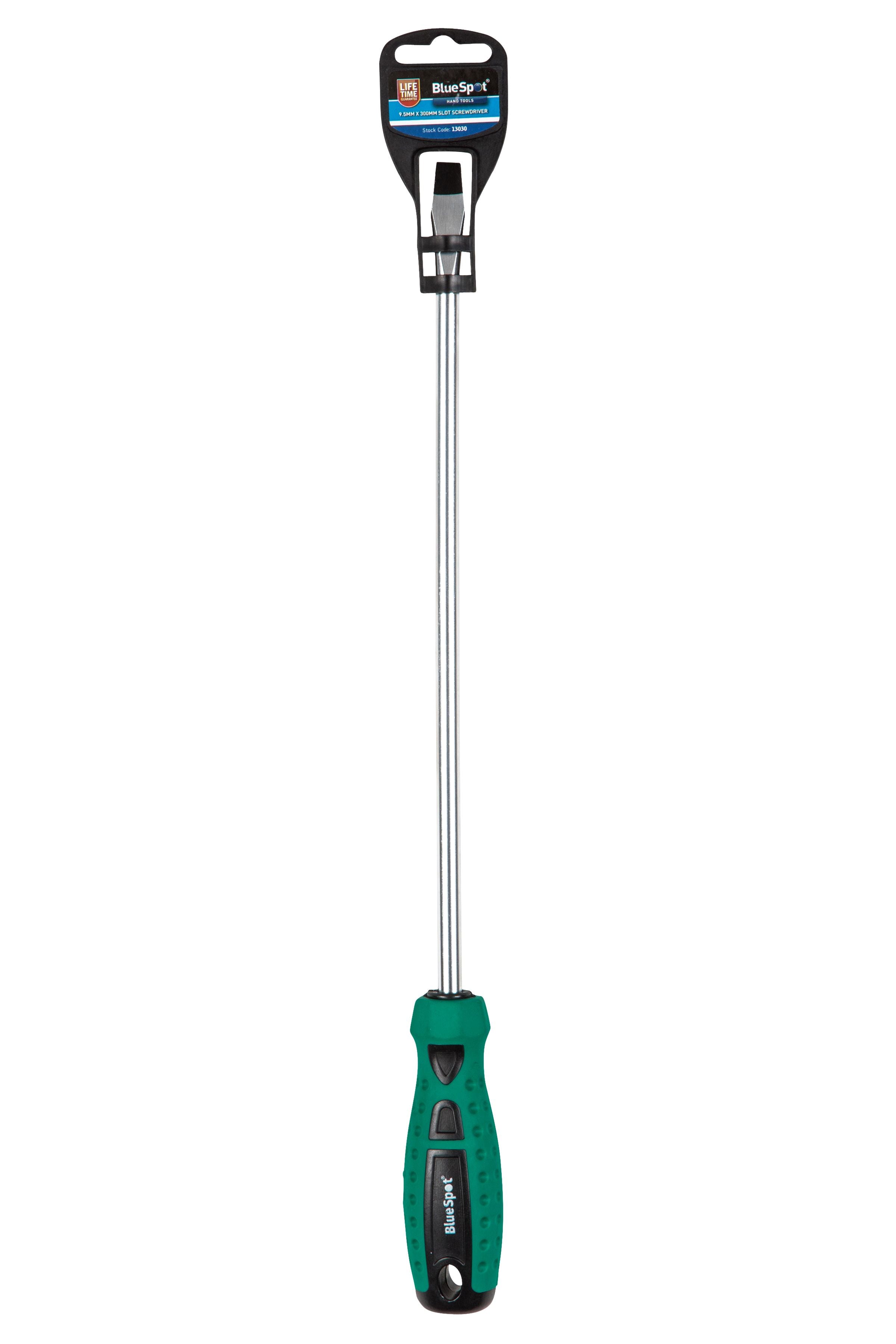 Bluespot 9.5 x 300mm Slotted / Flat Head Screwdriver (13030)