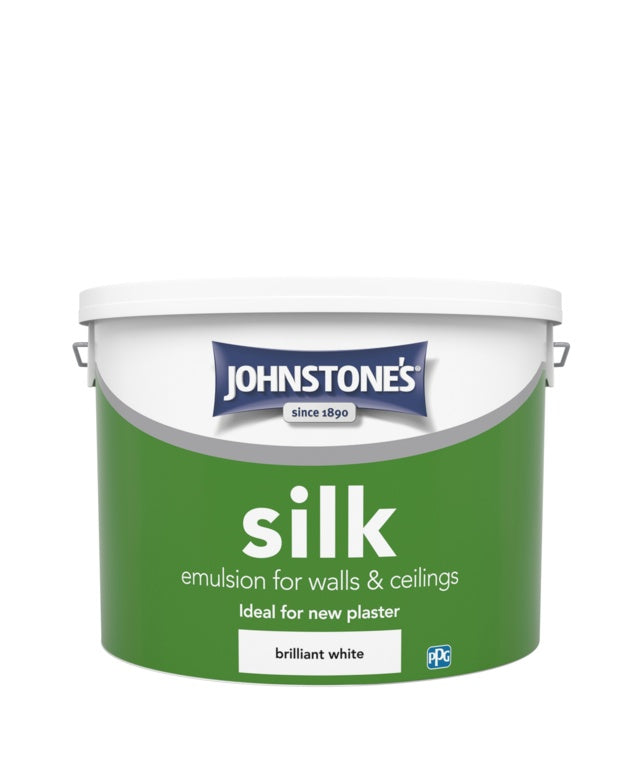 Johnstone's Brilliant White Silk Emulsion 10L