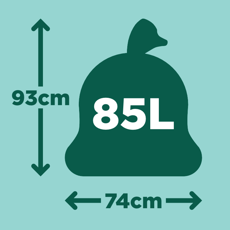 Everyday Heavy Duty Garden Sacks - 85 litre - Pack of 10 (2422)