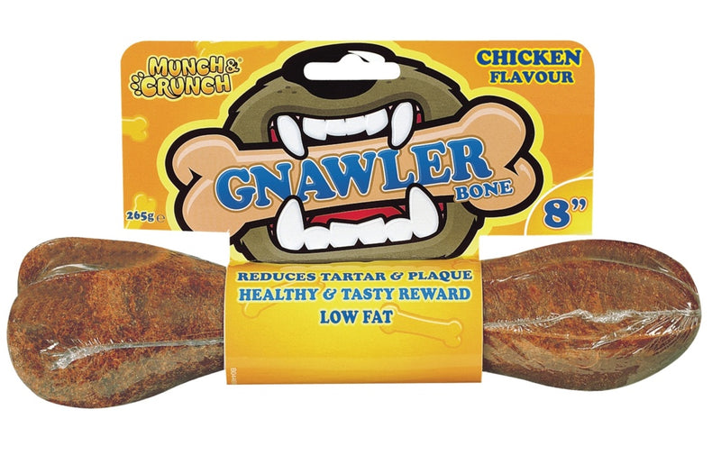 Gnawler Bone Chicken Flavour 200mm (8in)