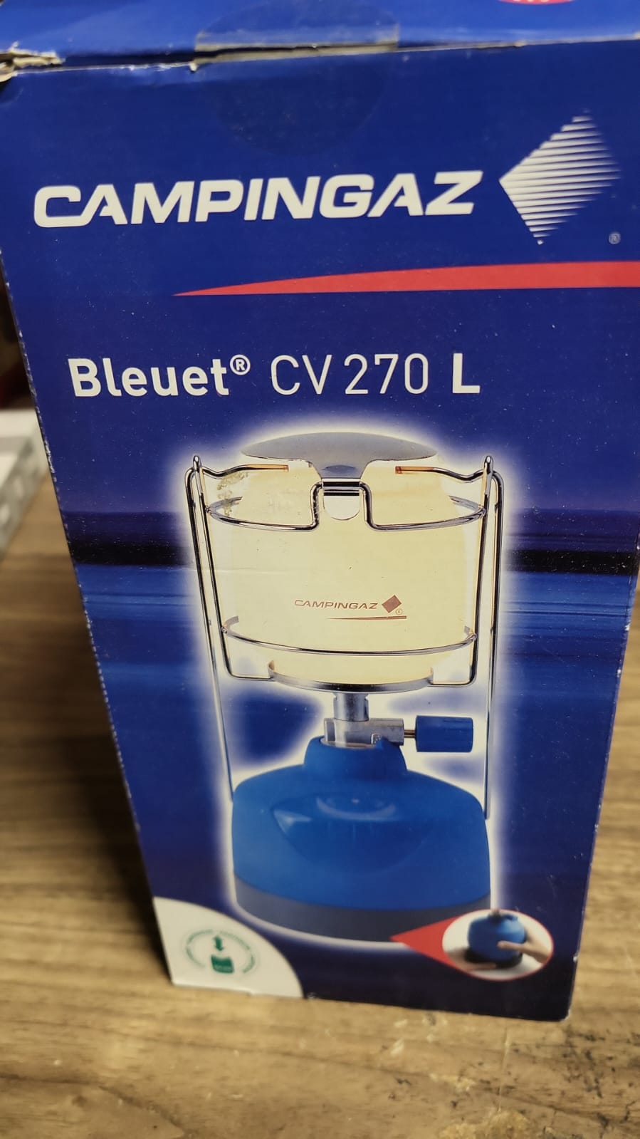Campingaz Lamp Bleuet CV270L Camping Caravan Lantern Light