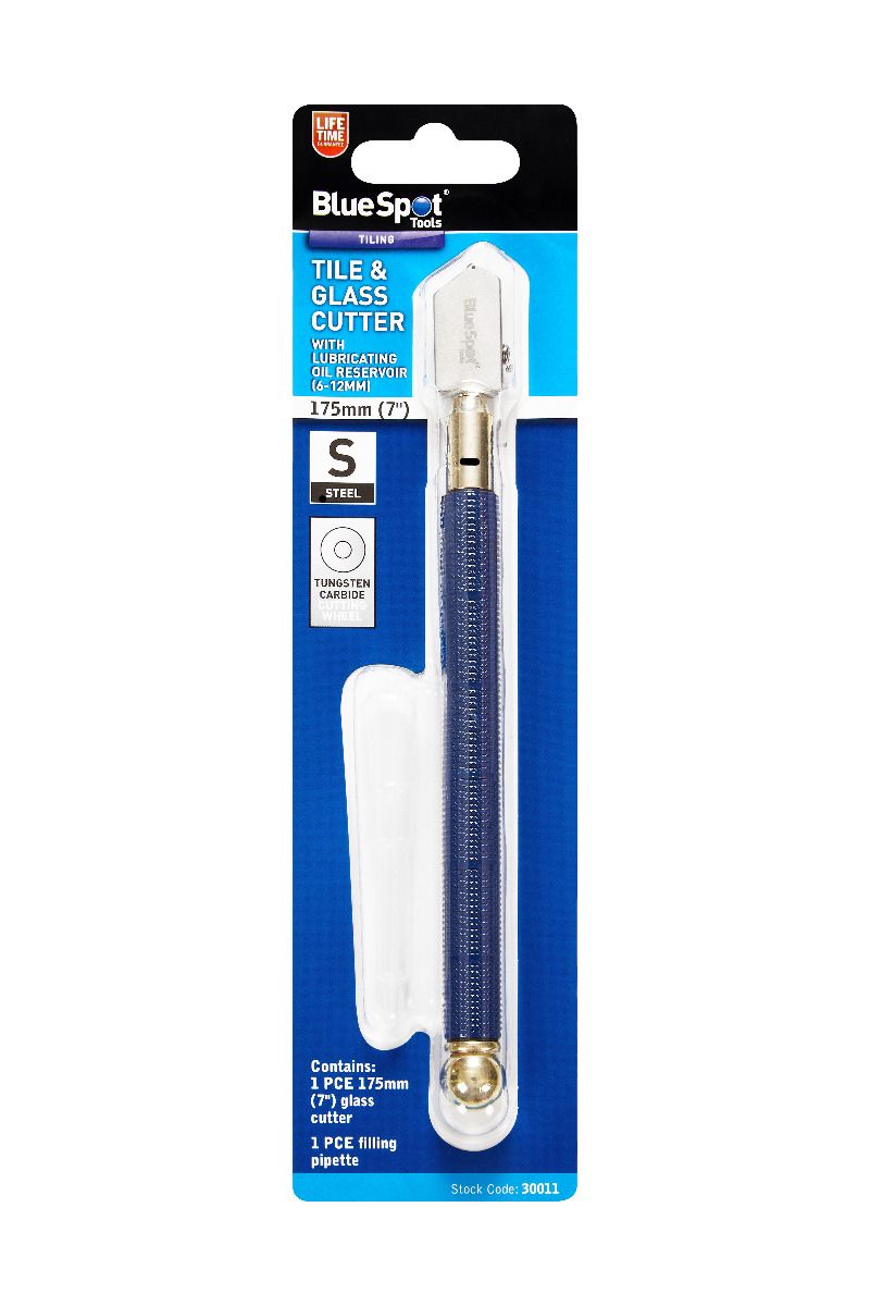 Bluespot 175mm (7in) Tile & Glass Cutter With Lubricating Oil Reservoir (6-12mm) (30011)