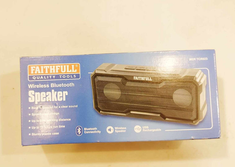 Faithfull Wireless Bluetooth Speaker