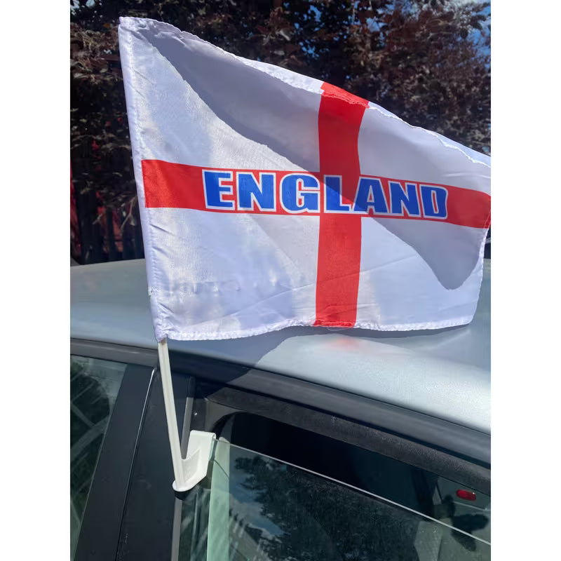England Car Window Flag