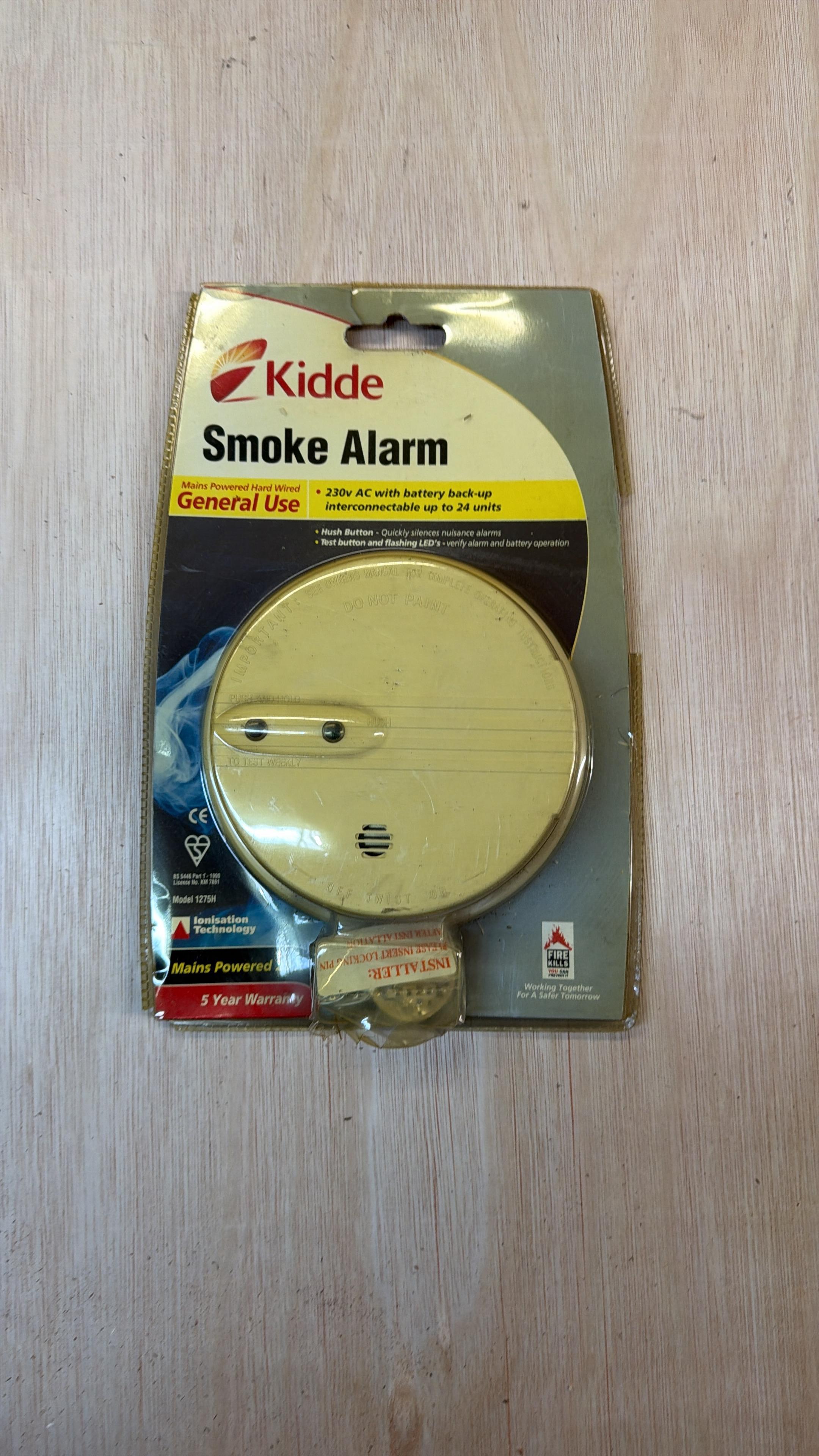Kidde Smoke Alarm Mains Powered