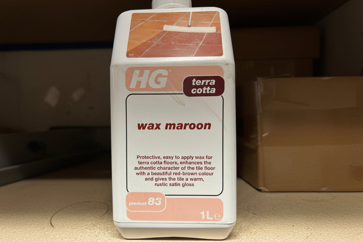 HG Terracotta Wax Maroon 1L 83