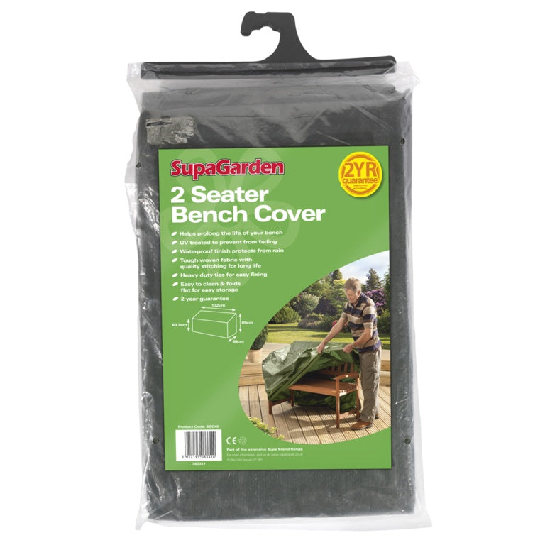 2 Seater Bench Cover 132x89x66x63.5cm