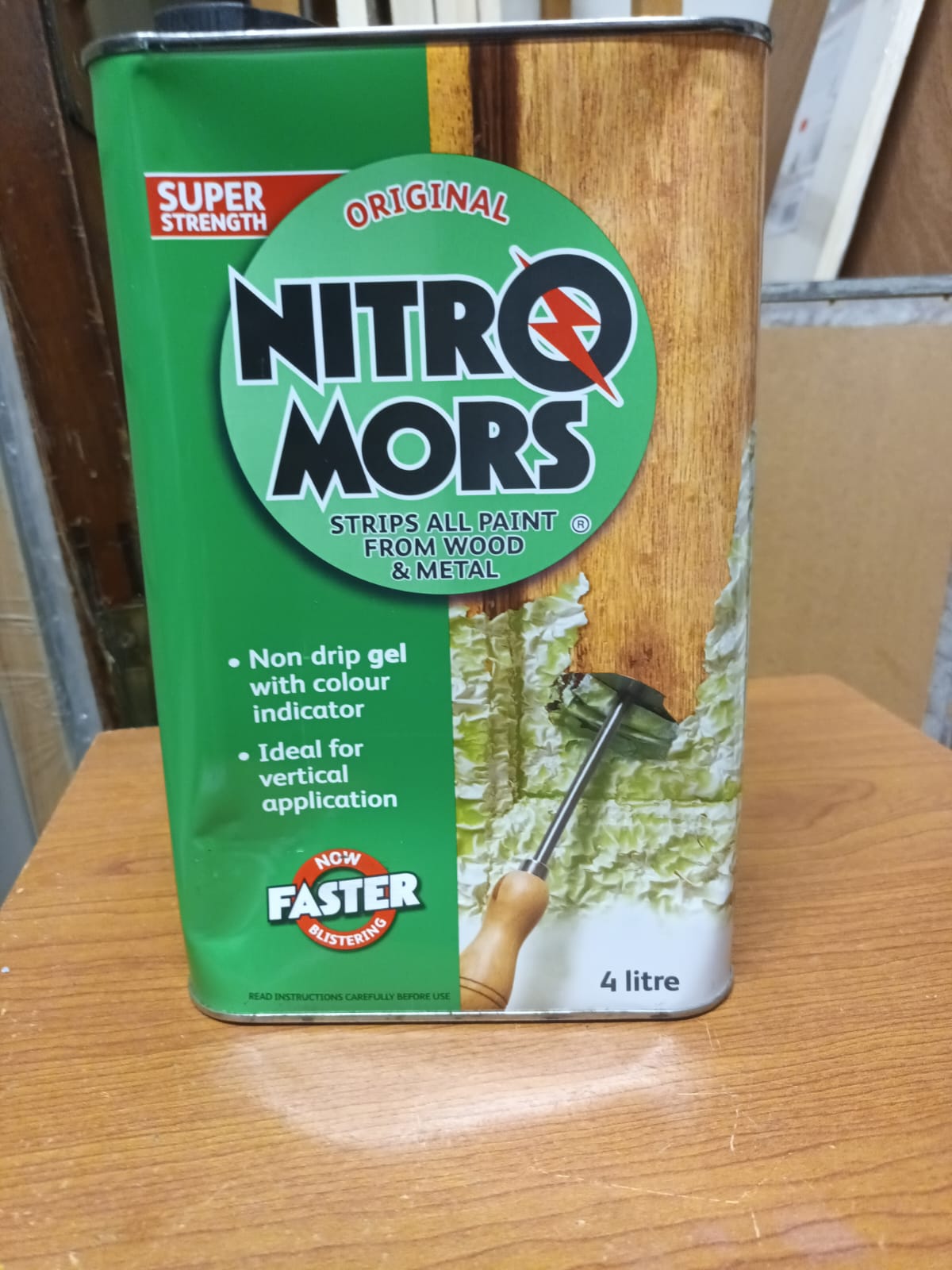 Nitromors Paint & Varnish Remover - 4 Litre (Dented cans)