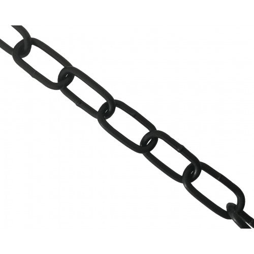 Black Finish Straight Link Chain 2.5x14mm, 3x21mm or 4x32mm