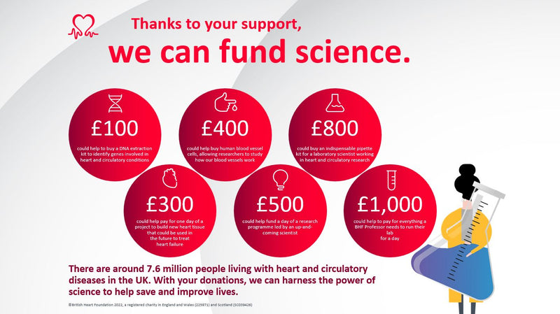 Daymans DIY Christmas Charity Raffle Ticket For British Heart Foundation (Select Ship At Checkout)