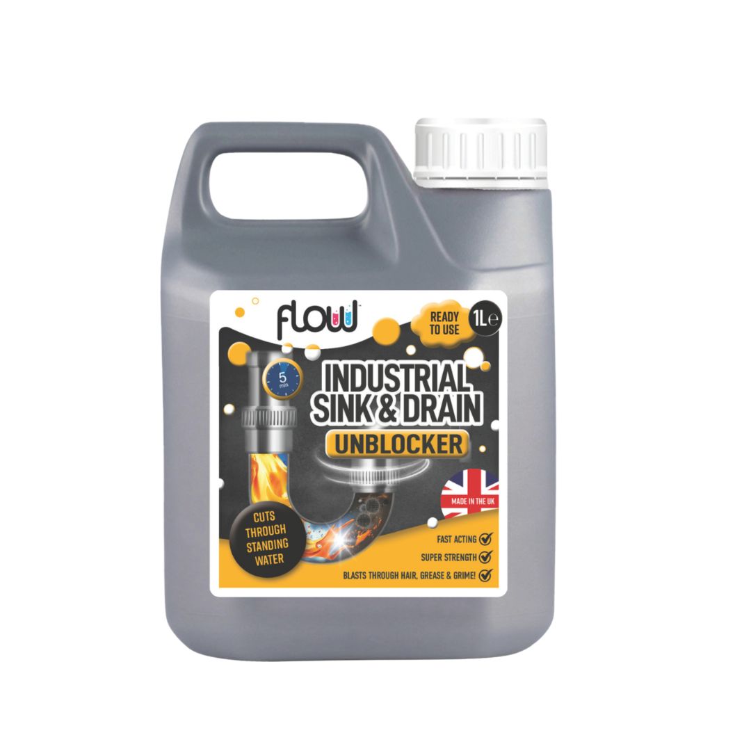Flow 1L Sink & Drain Unblocker (DRAIN1L)