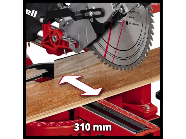 Einhell Sliding Mitre Saw With Stand 254mm 1900W 240V