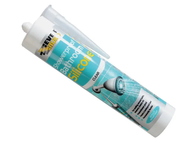 Everbuild Showerproof Bath Silicone Clear