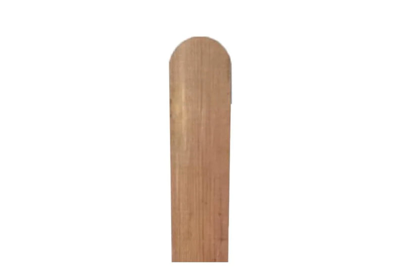 Dark Brown Round Top Wooden Picket / Pale Fence Board