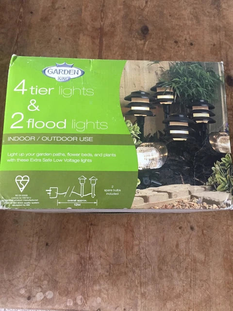 4 Tier Lights & 2 Flood Lights