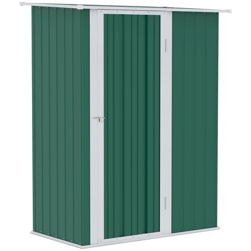 Outsunny Garden Metal Storage Shed, Tool Shed, Bike Shed