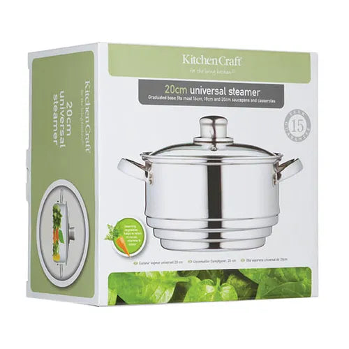 KitchenCraft Stainless Steel Universal Steamer