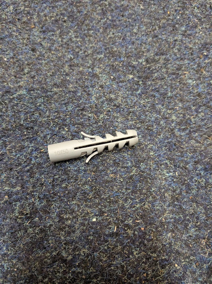 Nylon Wall Plug M10 x 50mm