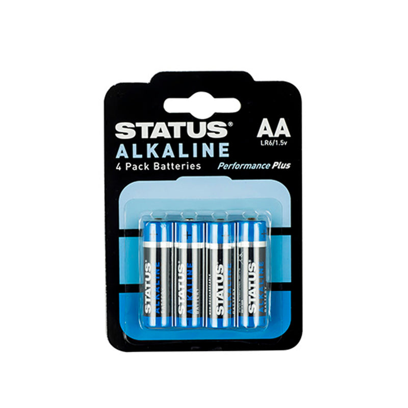 Status AA Extra Long Lasting Batteries 4 Pack