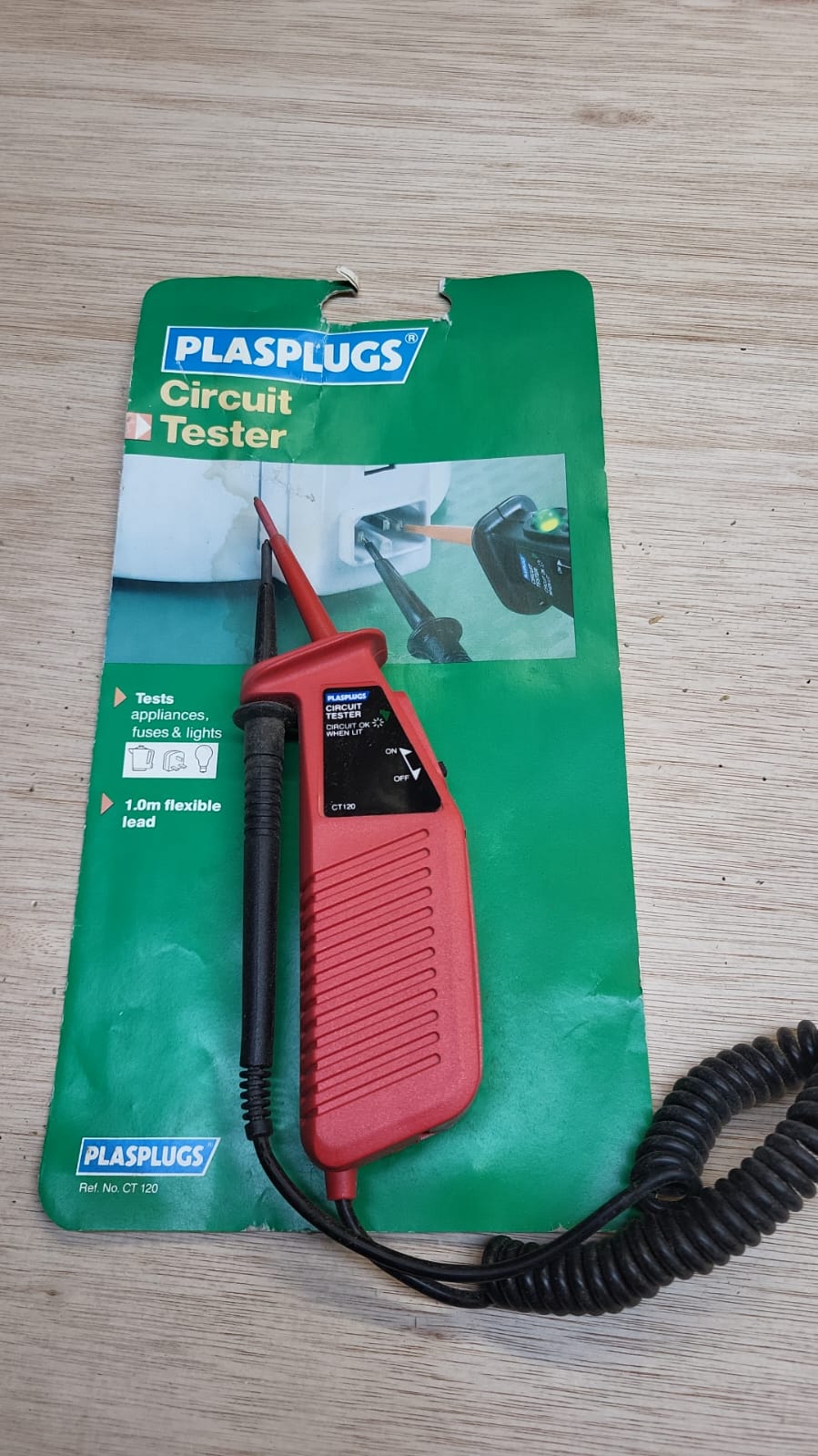 Plasplugs Circuit Tester (CT120)