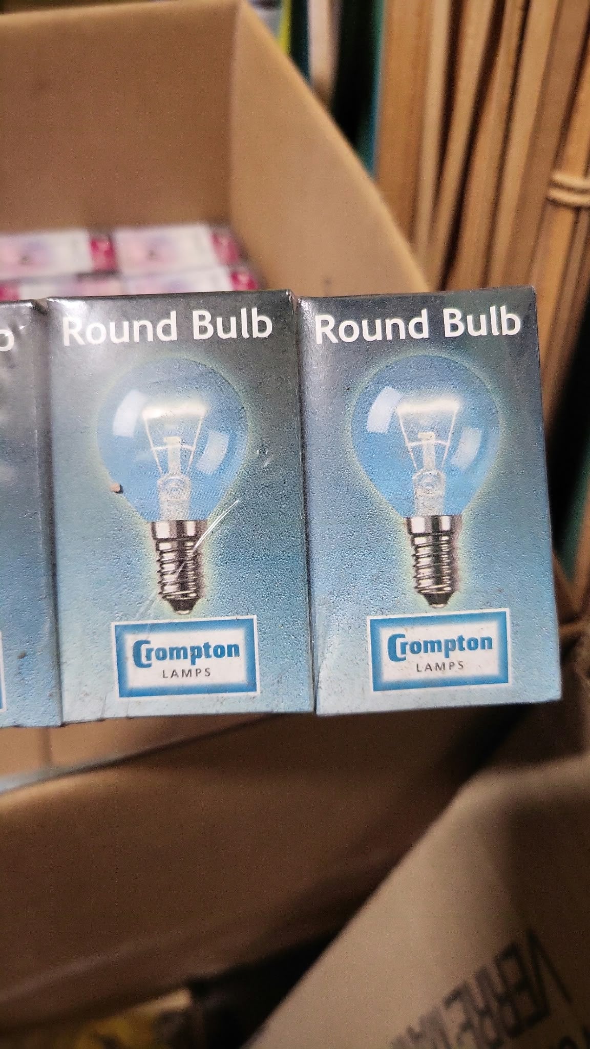 40w Clear Heavy Duty Round Bulb SES (Small Screw Cap)