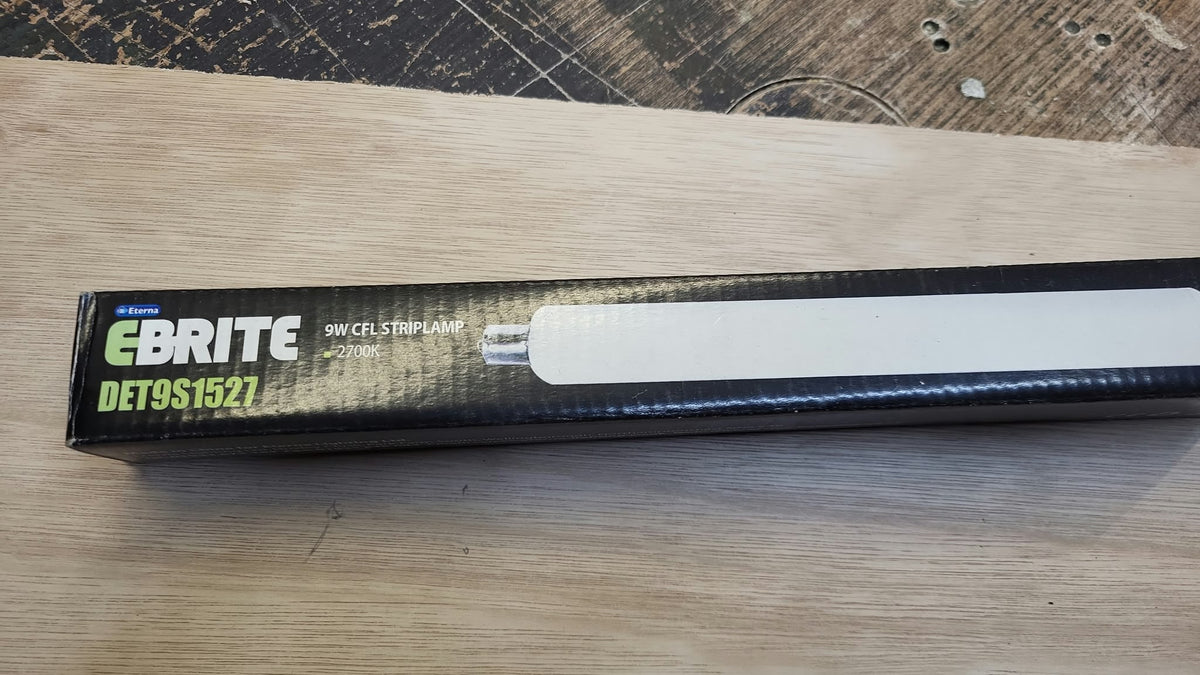 Eterna Ebrite DET9S1527 9w CFL Strip Lamp
